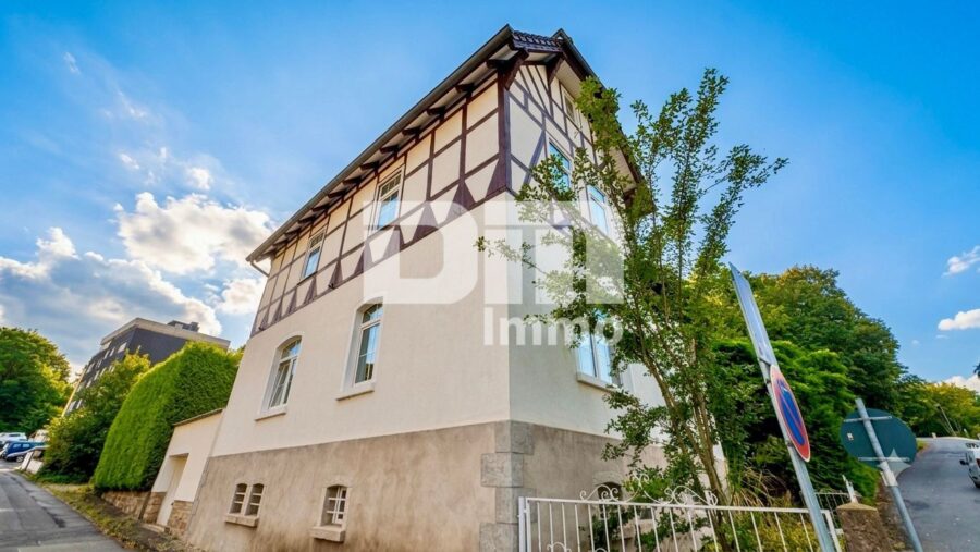Sanierter Wohntraum mit Garten / Terrasse und 2 Garagen + vielen Extras - Seitenansicht